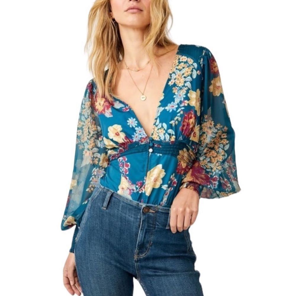 Free People Wanderlust Bodysuit